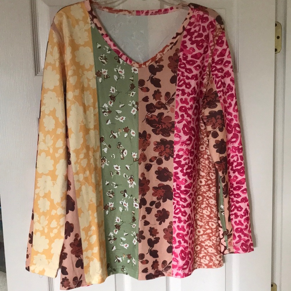NWOT Multi shirt